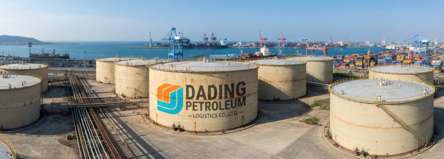 Dading Petroleum Logistics branded storage terminal and tank farm
